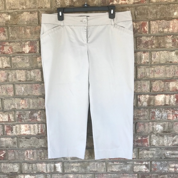 The Limited Pants - 4/$30 The Limited | Drew Fit | Khaki Capris | Plus